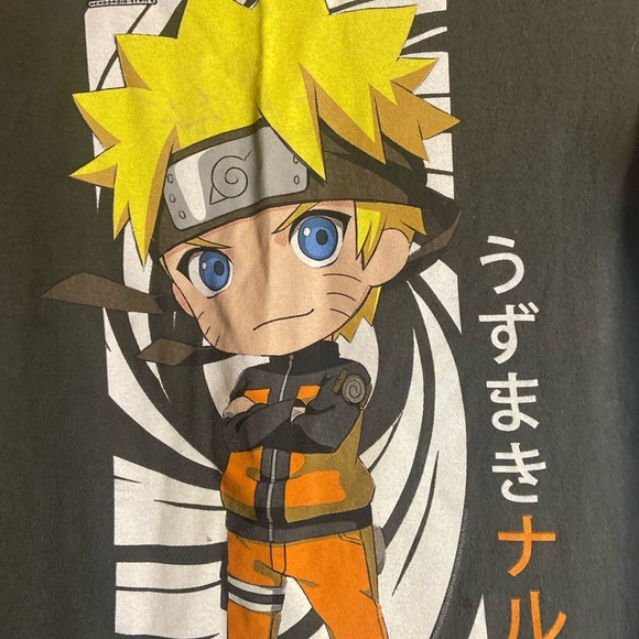 Good smile company grey black Naruto Shippuden short sleeve tshirt graphic t xs - Picture 5 of 5